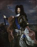 Portrait of Louis XIV Hyacinthe Rigaud